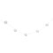 Northlight 15 B/O LED Warm White Tinsel Pop Ball Christmas Lights - 4.5' Clear Wire